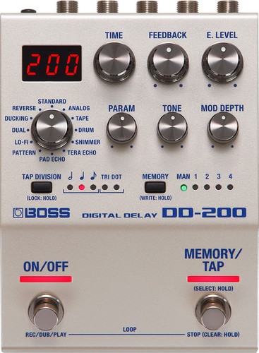 Boss 200 digital delay - boss,