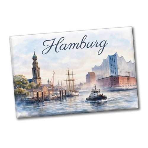 Hamburg skyline souvenir - hamburg,