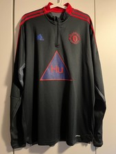 Manchester United Human Race Trainingshirt Half-Zip Pullover Sweater