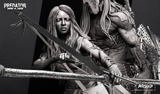 Predator and Naru, Diorama