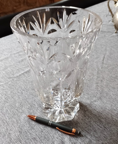 Blei kristall vase - blei-kristall,