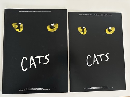 Musical cats programmheft - cats,