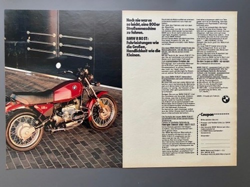 Bmw r80 800er motorrad 80 - bmw,