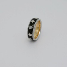 Wellendorff Blütenengel Ring mit 0,067ct Brillant in 750/18K Weißgold Gr. 55