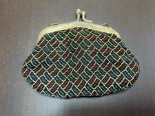 MÜNZTASCHE 9x6 cm CA. VINTAGE