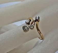 Diamantring *Brillant Ring  Diamond* 0,85 ct *Antik Jugendstil* 585 14kt Gold