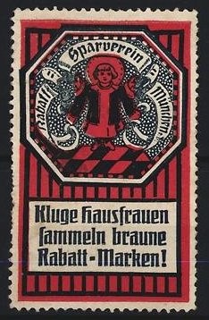 Reklamemarke münchen kluge - reklamemarke,