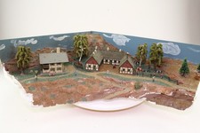 H0 Diorama-Landschaft Eckszene