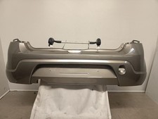 Dacia Sandero I orig Stoßstange hinten Stoßfänger TEKNM Grau Bj 2009