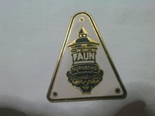 Typenschild Faun Nürnberg LKW  oldtimer Abzeichen  Kraka Messing s100