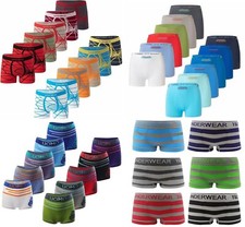 6-12 Stück Kinder Jungen Microfaser Boxershorts Boy Unterhosen Kids Unterwäsche