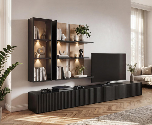 Wohnwand ustifa wohnzimmer - wohnwand,