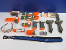 NERF BLASTER GUN AUFSATZ KONVOLUT N STRIKE ELITE Lot SCOPE STOCK GRIP BARREL