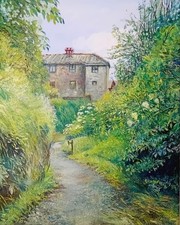 Ölgemälde Toska Italien