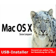 Mac OS X 10.6.3 Snow Leopard bootfähiger USB Stick Blitzversand