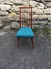 Stuhl im Dänischen Design Polsterstuhl Kirschbaum 1960 Midcentury