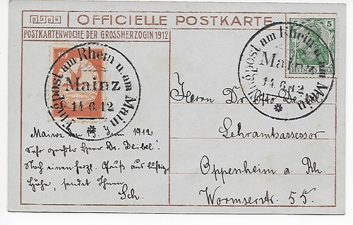 Flug post karte flugpost - flug-post-karte:,