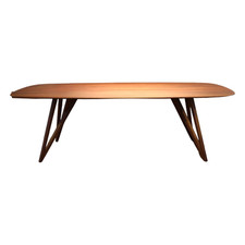 Walter Knoll Esstisch Seito Nussbaum Massiv Geölt mit Splintanteil