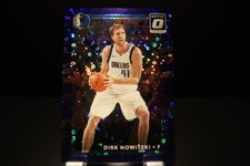 🔥 Dirk Nowitzki • 2017-18 Donruss Optic • Purple Fast Break Prizm /155