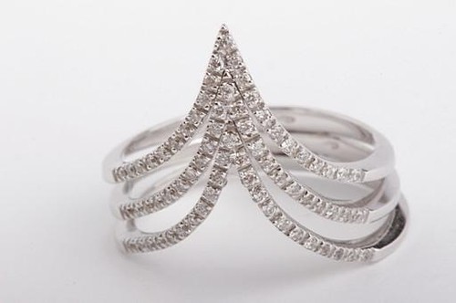 Brillant ring 32ct - 0,32ct, si