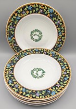 6x Rosenthal Versace Gold Ivy