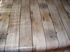 Tischdecke Meterware Wachstuch abwaschbar natur Holz Optik 1000-1