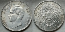 2 Mark Bayern 1896 !! König