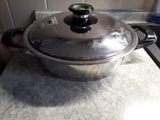 AMC Topf + Visiotherm - Deckel + Lochrandsieb, Inhalt: 2,6 Liter