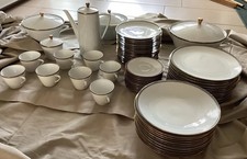 Porzellanservice Seltmann Weiden „Monika“ umfangreich Vintage 50er/60er Goldrand