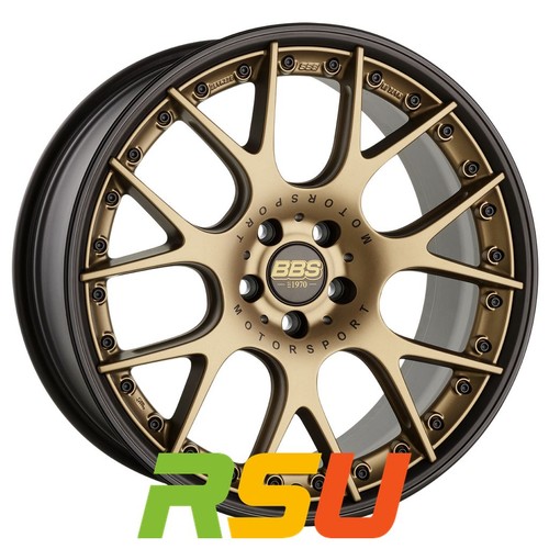 Bbs rii bronze matt schwarz - bronze,