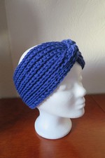 Stirnband handgestrickt Markenwolle