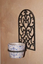 Wanddeko Topfhalter mit