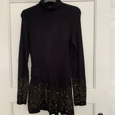 Shirt Pussy Deluxe Gr.S schwarz mit Sternen