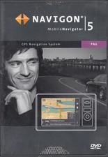 NAVIGON Mobile Navigator 5 auf 2 DVDs von NAVTEQ Version 5.1 + TOP in OVP