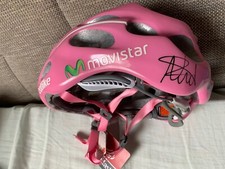 Nairo Quintana - Original signierter Giro d Italia Fahrradhelm