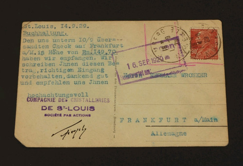 Historische firmenpostkarte - historische,