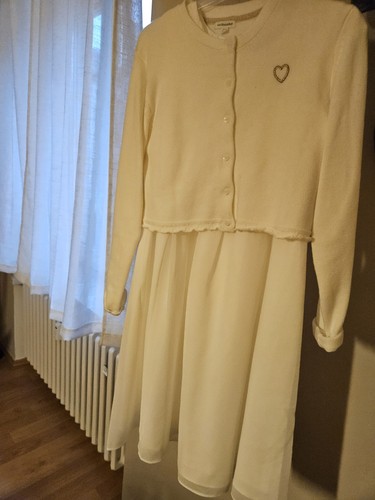 Kommunionkleid mit cardigan - kommunionkleid,