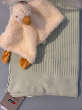 Babydecke mint  + Schmusetuch