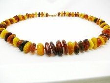 Bernstein Kette Barock Collier