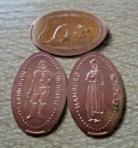 Elongated coins hamburg - coins,