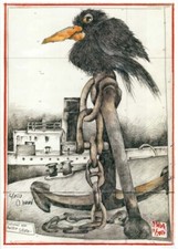 LIMITIERT & HANDSIGNIERT - "Erstmal vor Anker sitzen..." - OLE WEST - (2053)