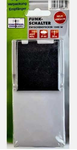 Funkschalter düwi 05285 ip44 - düwi,
