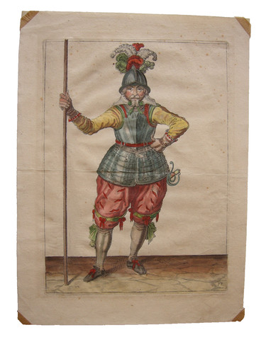 Pikenier landsknecht spießer - pikenier,