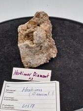 Herkimer Diamant auf Matrix