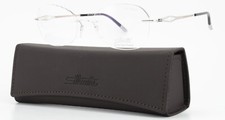 SILHOUETTE Brille 4486 00 6050 54-17 140 Caresse Rimless 23kt Gold Plated Silver
