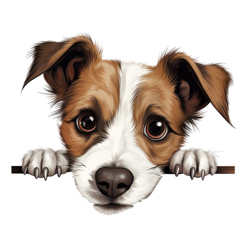 Jack russell terrier auto - jack,