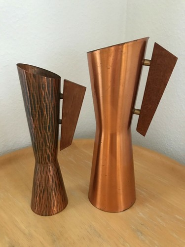 Vasen aus kupfer - 50/60er, jahre