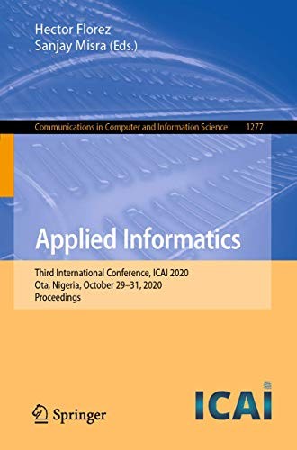 Applied informatics third - applied, informatics: