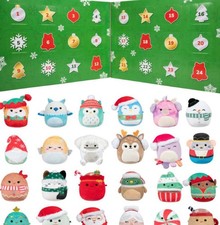 2025 Squish Advent Calendar Weihnachten 24 Micromallows Holiday NEU