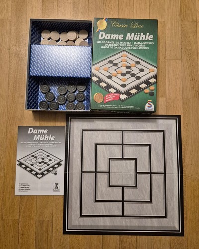 Spiel dame mühle classic - mühle,